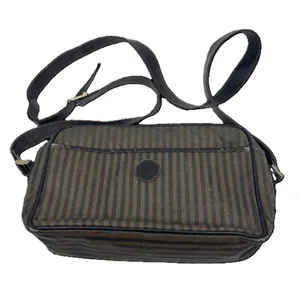 Vintage Fendi Crossbody Bag - Brown/Black thumbnail 1