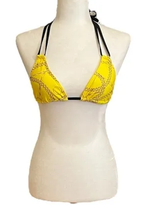 3 Piece Bikini Cover Up Yellow Size M thumbnail 1