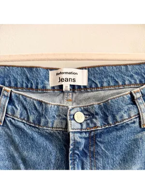 Reformation Abby Low Rise Straight Jeans thumbnail 5