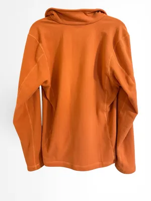 Patagonia Fleece Pullover Size L Orange 1/4 Zip Lightweight Synchilla thumbnail 3