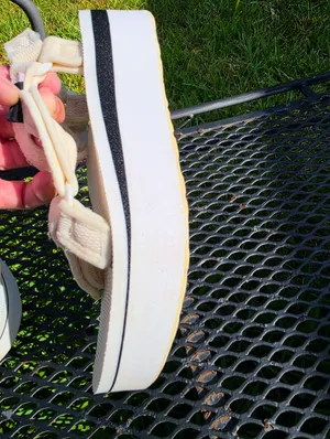 Teva Flatform Universal Mesh White Sandals 6 thumbnail 8