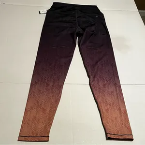 AR-33 Alpha High Waist Gray Purple Ombré Womens‎ SZ Medium Athletic Leggings NEW thumbnail 11