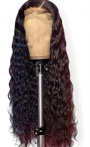 Ombre curly lace front wig‎ thumbnail 1