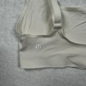 Lululemon Wundermost Ultra-Soft Nulu Scoop-Neck Bralette Bone Size 4? thumbnail 3