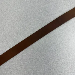 Lands' End Belt Womens XS Brown Leather Double O-Ring Buckle Casual Classic thumbnail 4
