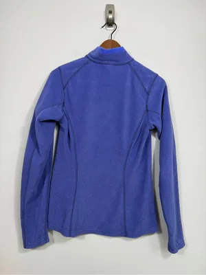 The North Face Women’s S Purple Blue 1/4 Zip Fleece Pullover Outdoor thumbnail 2