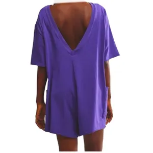 Free People Hot Shot Tee Romper thumbnail 4