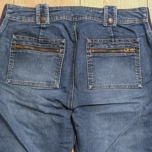 Old Navy Maternity M‎ Medium Underbelly Boot Jeans Bootcut Stretch thumbnail 5