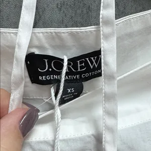 J Crew Ciel top in cotton poplin thumbnail 4