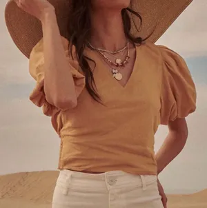 Prómesa Puff Sleeve Top thumbnail 1