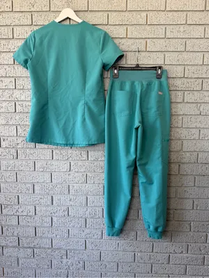 Figs Scrub Set Marine Cactus Catarina Top HW Zamora Joggers Size XXS thumbnail 7