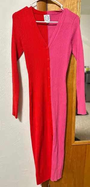 Zoe Colorblock Midi Dress thumbnail 3