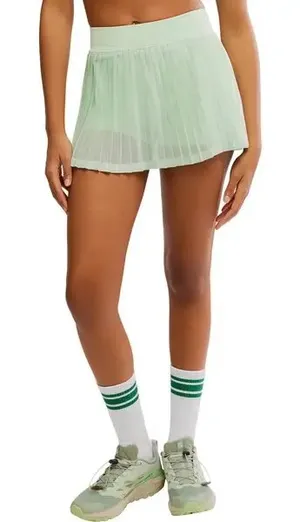 NWT free people movement light green tennis skort thumbnail 1