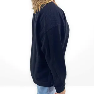 MICHAEL KORS Black Knit Long Sleeve Round Neck Sweatshirt thumbnail 4