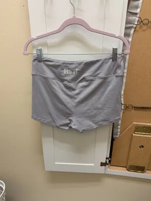 HSTL. MADE Women's Athletic Training Shorts Size XLG Gray thumbnail 4