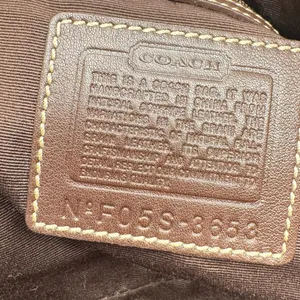 Coach vintage3653 Soho Y2k Double Pocket Buckle Flap Cream Leather Shoulder Bag thumbnail 13