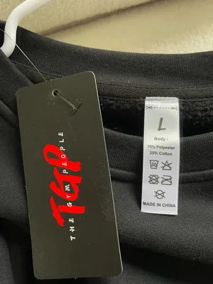 Homemade Black "Cool Cousins Club" Crewneck Sweatshirt with Initials on Sleeve thumbnail 2