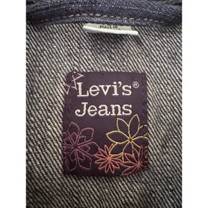 Vintage Y2K Levi’s Jeans Rivet Grommet Denim Best Dark Wash Size M Runs Small thumbnail 4