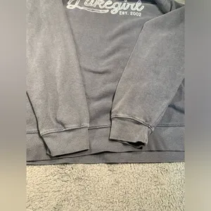 Lakegirl gray Sweatshirt large crew neck thumbnail 5