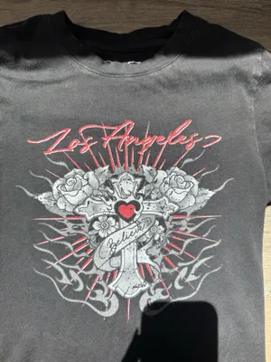 Obsessive Love Y2K LA Graphic T-Shirt thumbnail 3