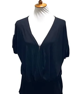 NS!!! Young Fabulous & Broke Jumpsuit Black Size M Minimalist Spring Vacation Ca thumbnail 6