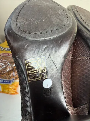 Firenze New Size 6 M 36 Brown Reptile Textured Leather Pointy Toe Boots Booties thumbnail 6