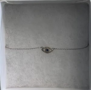 🔴 Sterling Silver 925 Eye Necklace thumbnail 1