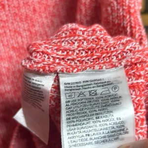 H&M‎ Divided Pink And Red Marled Knit Sweater Tank Top Size XXL thumbnail 4