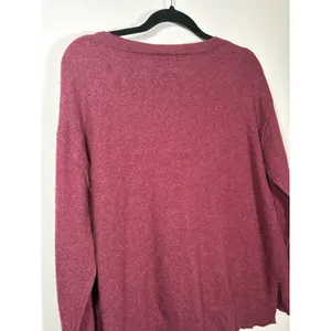 Sundance Sweater Burgundy‎ Llama Graphic Wool Blend Boho Warm Winter Large thumbnail 5