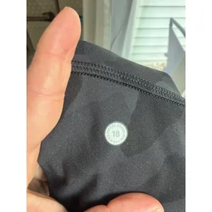 Lululemon‎ Fast and Free High-Rise Tight 25 Nulux Camo Deep Coal Multi Size 18 thumbnail 6