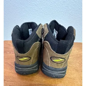 Brooks Women's Suede Mesh Hiking Boots Tan Black 29236 SIZE 6.5 Sku 2706 thumbnail 9