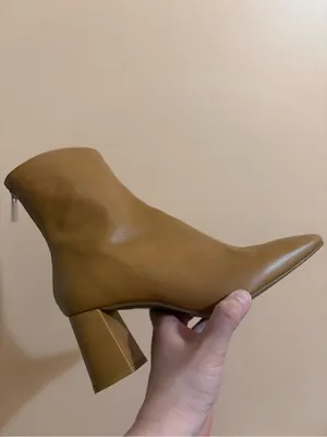 Intentionally Blank Tan Leather Square thumbnail 8
