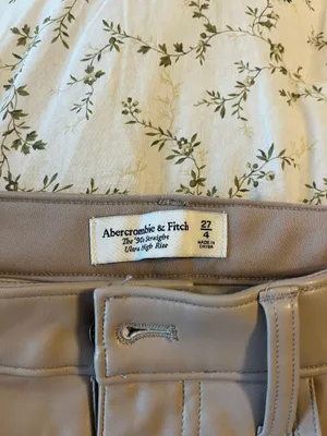 Abercrombie Leather Pants thumbnail 2