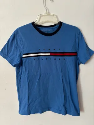 Tommy Hilfiger Blue T-Shirt thumbnail 1