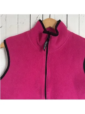 Basic Edition Fleece Vest Pink Size L Size L thumbnail 4