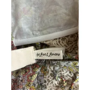 Rare For Love and Lemons FL&L Esme Mini Dress Size XL Bustier Fairy Floral Party thumbnail 7