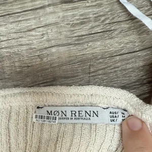 Anthropologie‎ mon renn Elemental Knit Combo Mini Dress size medium thumbnail 6