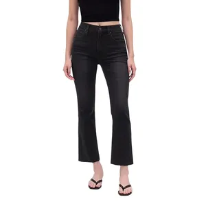 Gap Women's Kick Fit High Rise Jeans Washed Black Size 28/6R thumbnail 2