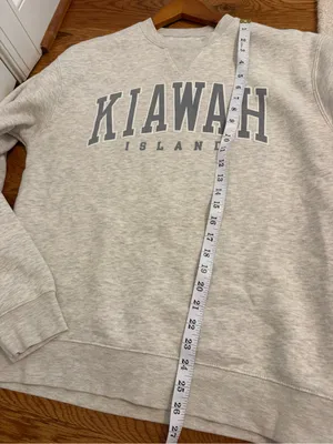 Kiawah Island Gear for Sports big cotton Grey Sweatshirt Size Medium thumbnail 8