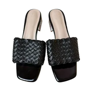 Jingpin Women's Black Rhinestone Block Heels Size EU 40 US 9 Sandals Maximalist thumbnail 8