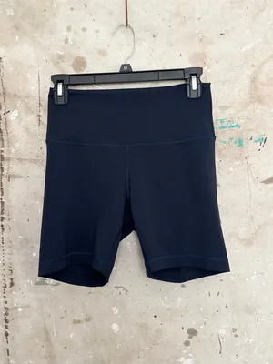 Lululemon Wunder Train High-Rise Short 6", True Navy thumbnail 2