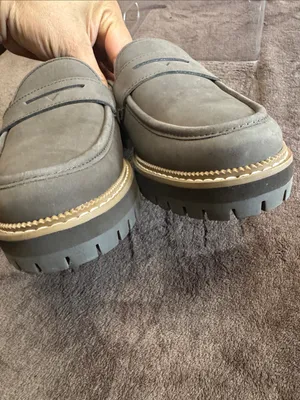 TOMS Cara mule loafers, featuring a slip-on design with a classic penny strap thumbnail 6