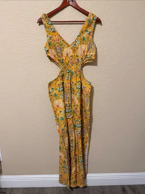 Anthropologie Maeve Marie Column Maxi Dress size large thumbnail 2
