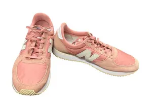 New Balance 220 wms pink white classic retro running sneakers sz 9.5 SKU 10-434 thumbnail 1