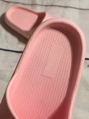 Women's MadLove Pink Slide Sandals - Cushioned Comfort 8 thumbnail 3
