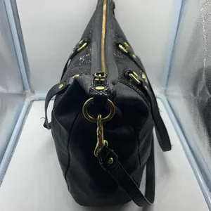 COACH Ashley black leather satchel thumbnail 11