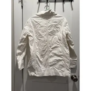 Everlane Women’s The Organic Cotton Herringbone Jacket Bone Size S Small Relaxed thumbnail 6