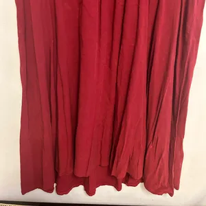 Altar’d State Sun Dyed Distressed Red‎ Babydoll Mini Dress Size Large thumbnail 3