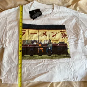 Naruto Shippuden Raw Hem T-Shirt Size Large thumbnail 6