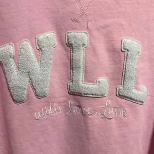WLL Mockneck Sweatshirt Birthday Edition Pink L/XL Terry Interior thumbnail 3
